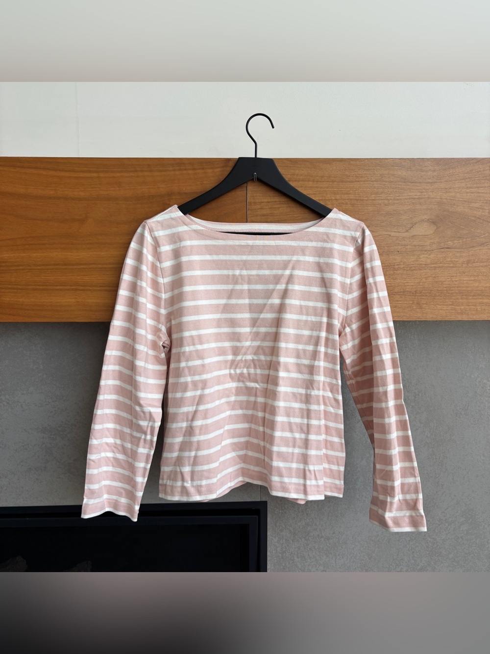 NWT J.Crew Classic boatneck T-shirt in stripe, Size M